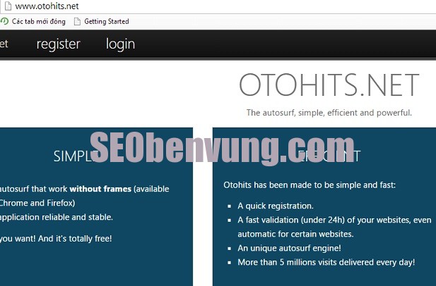 tăng traffic voi otohits