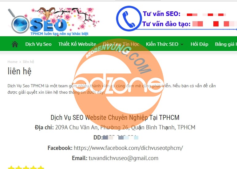 dịch vụ seo tại tphcm
